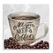 Stupell Industries All You Need Morning Coffee Wall Plaque Design by Kim Allen